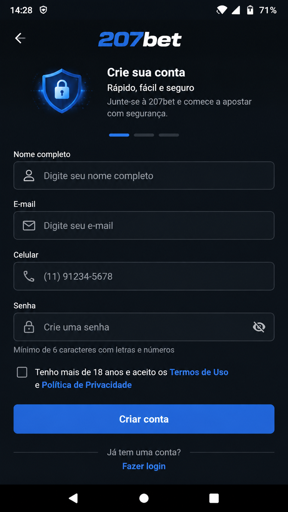 207bet screenshot