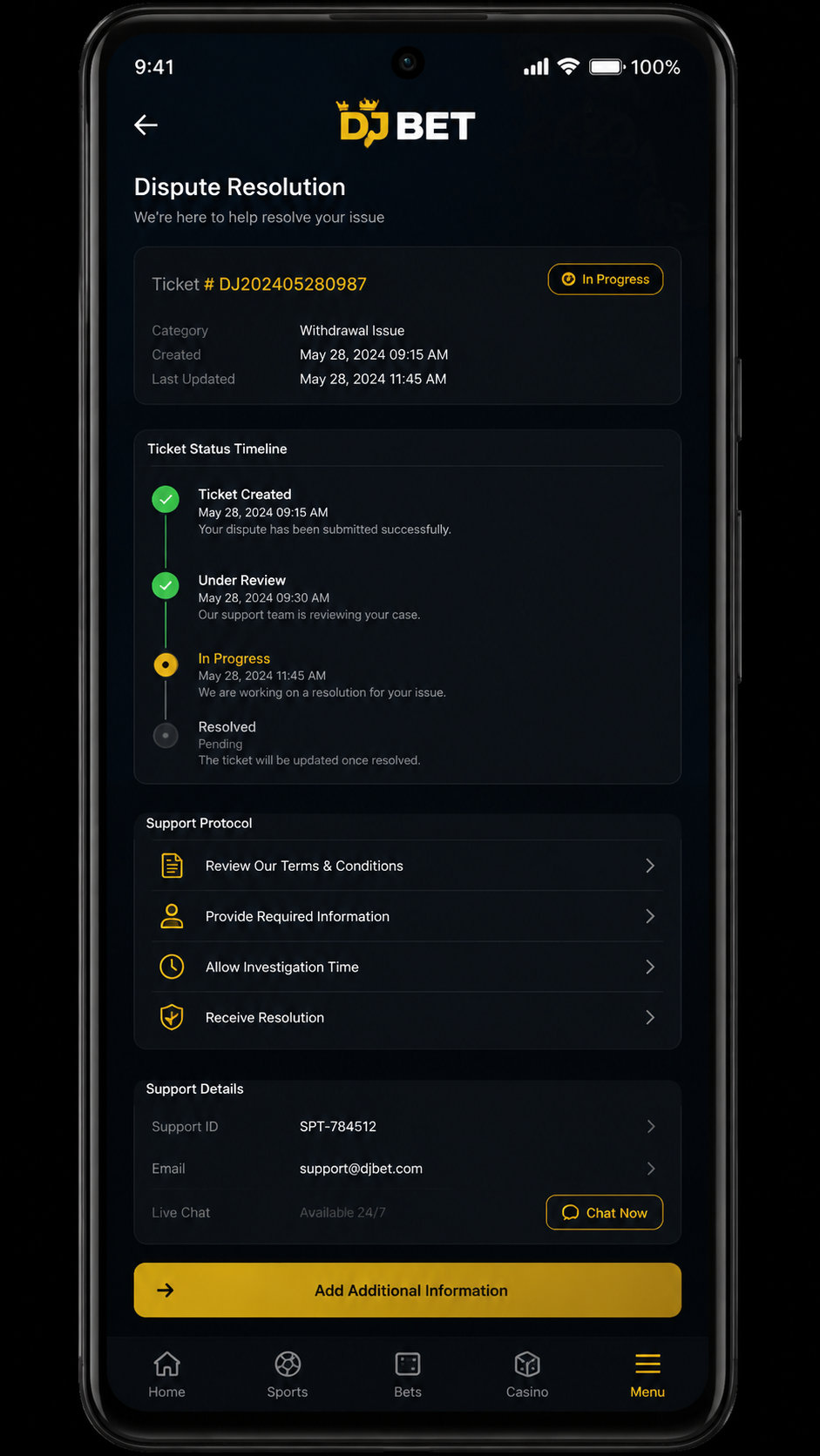 djbet screenshot