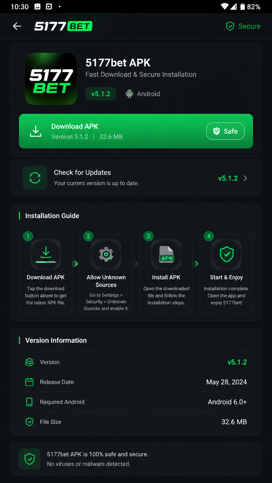 5177bet screenshot