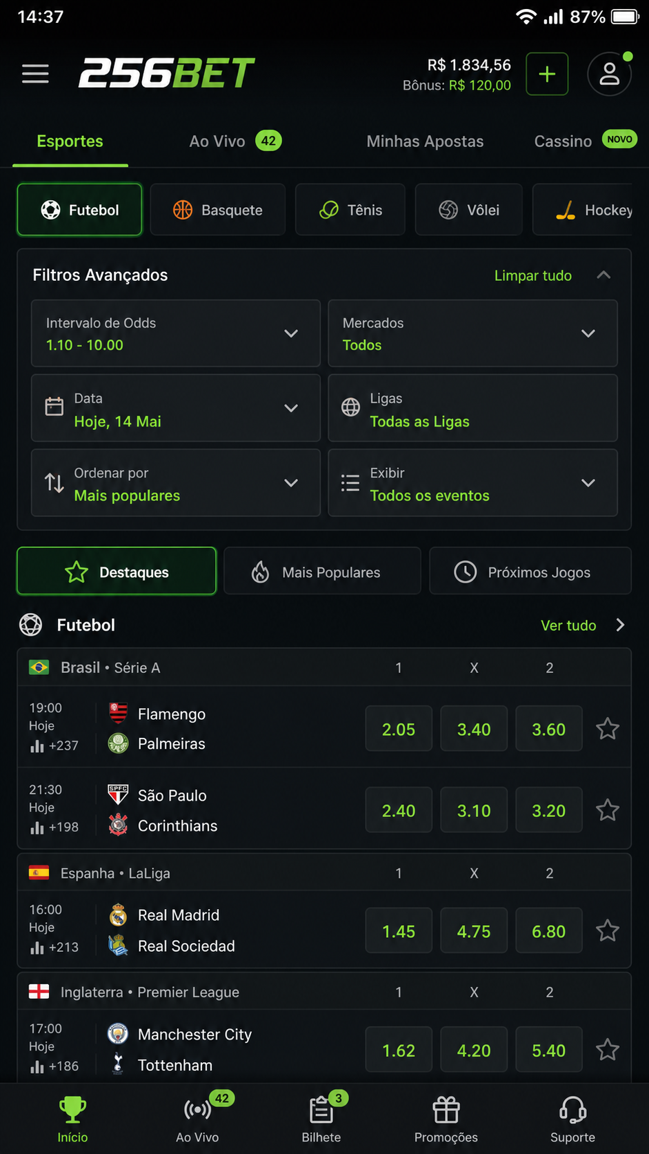 256bet screenshot