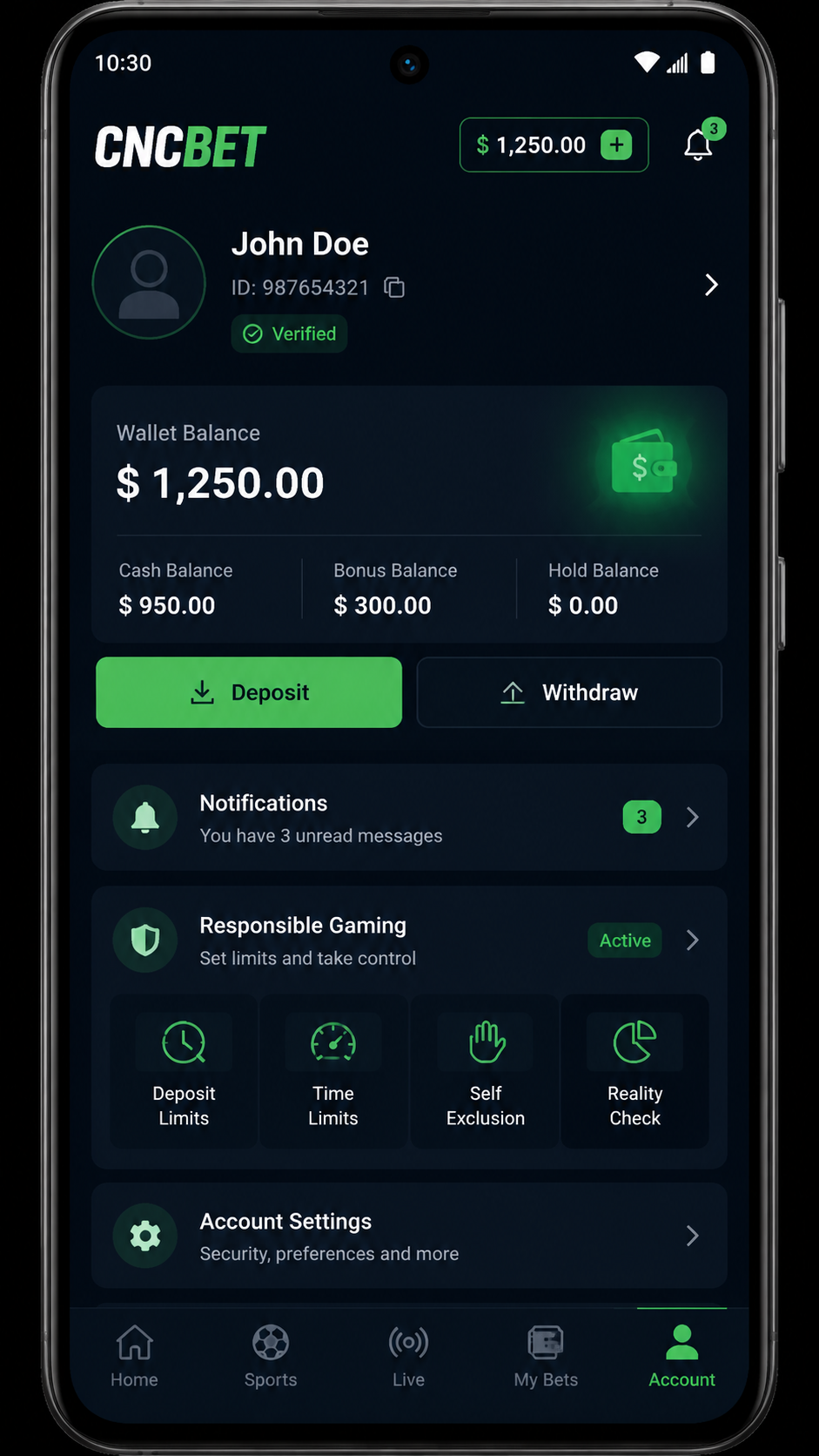 cncbet screenshot