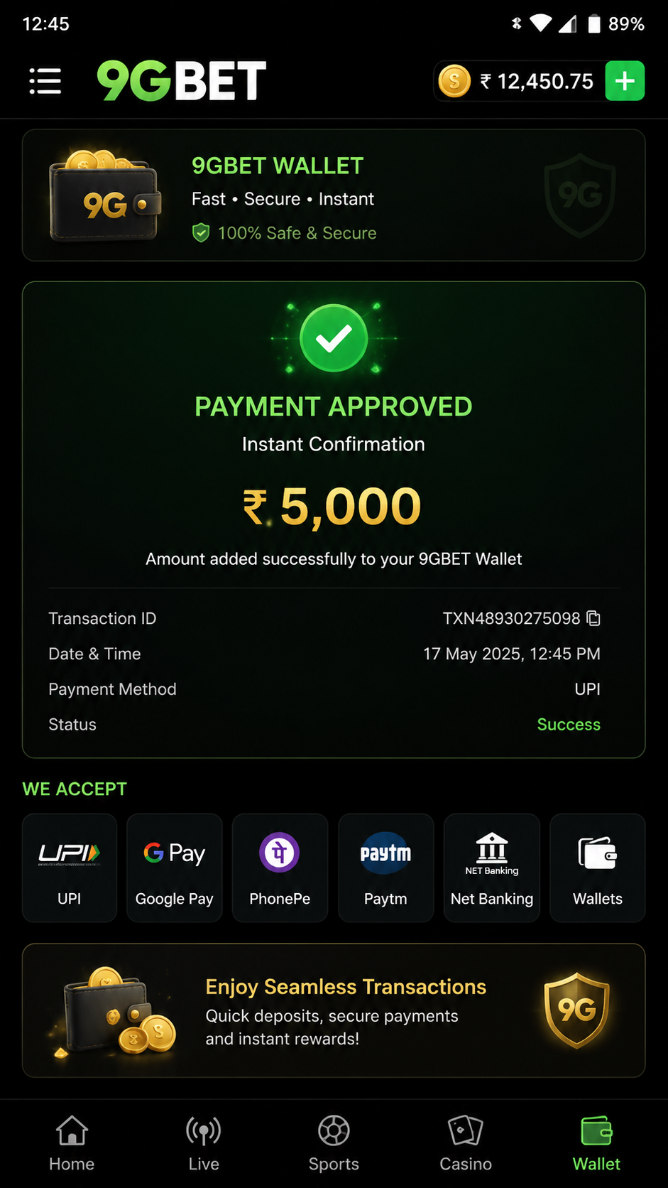 9gbet screenshot