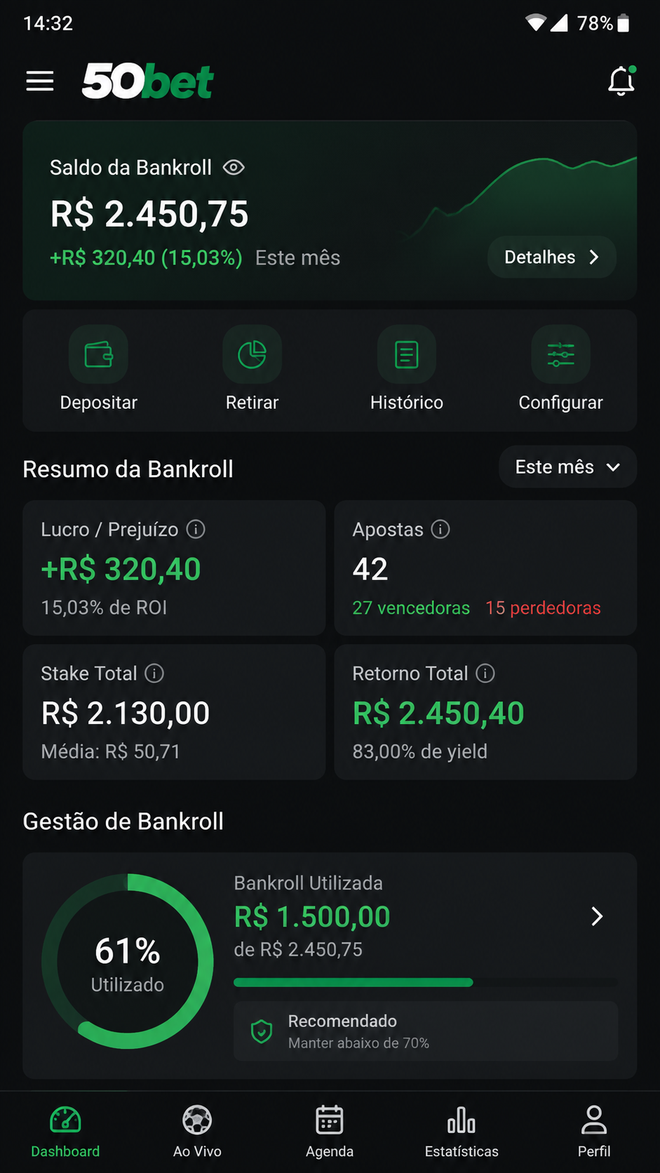 50bet screenshot