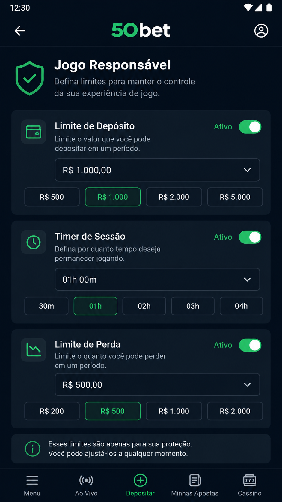 50bet screenshot