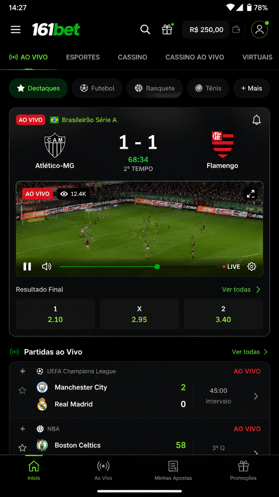 161bet screenshot