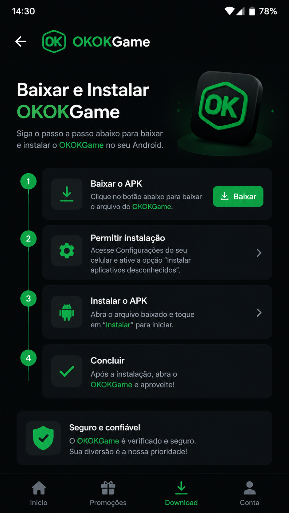 okokgame screenshot