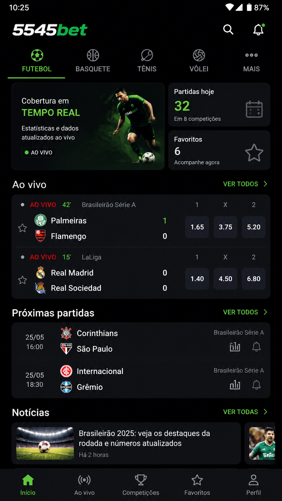 5545bet screenshot