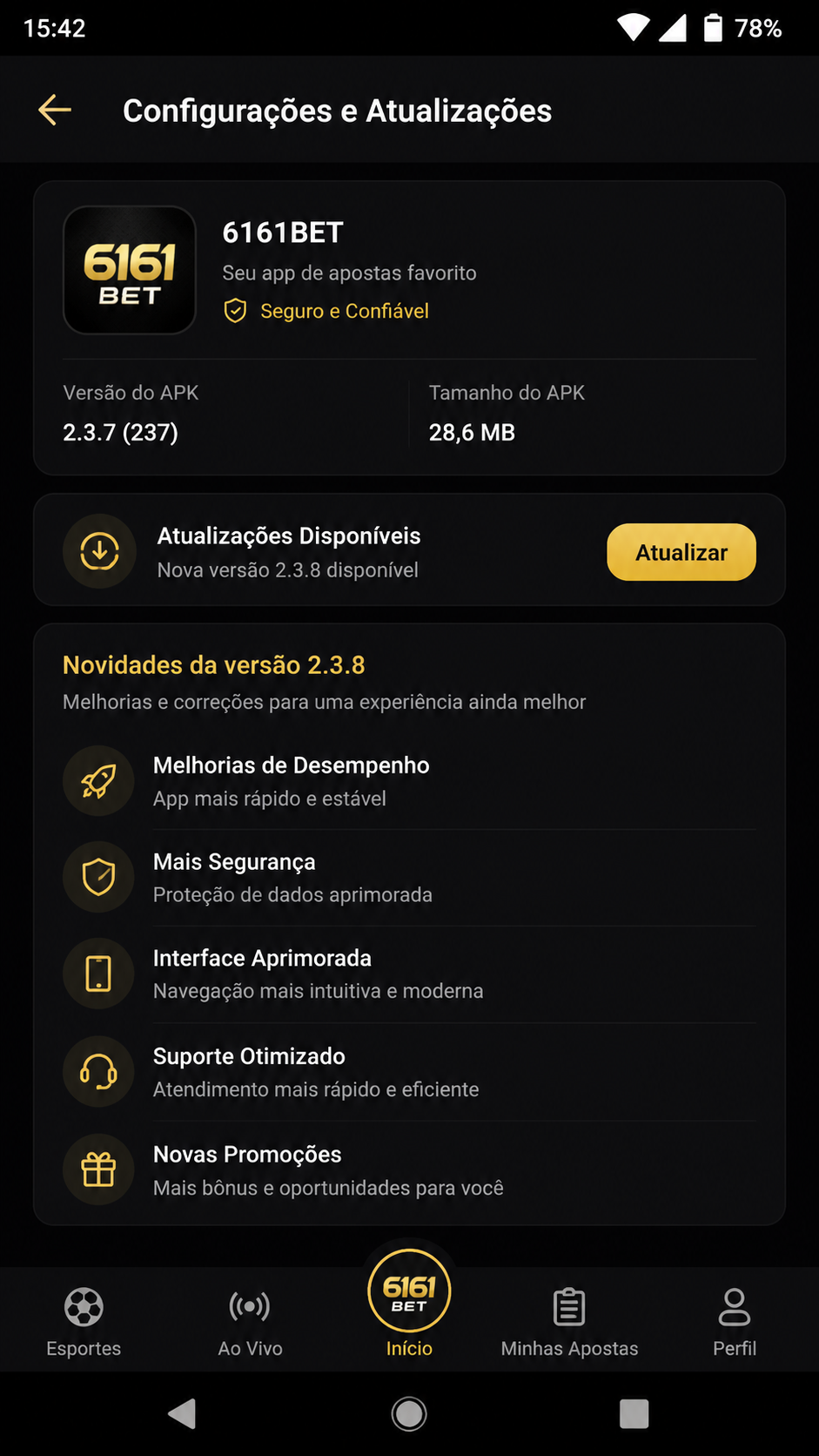 6161bet screenshot