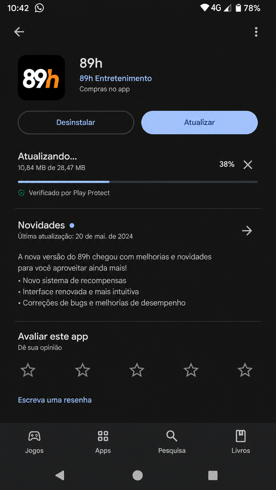 89h screenshot