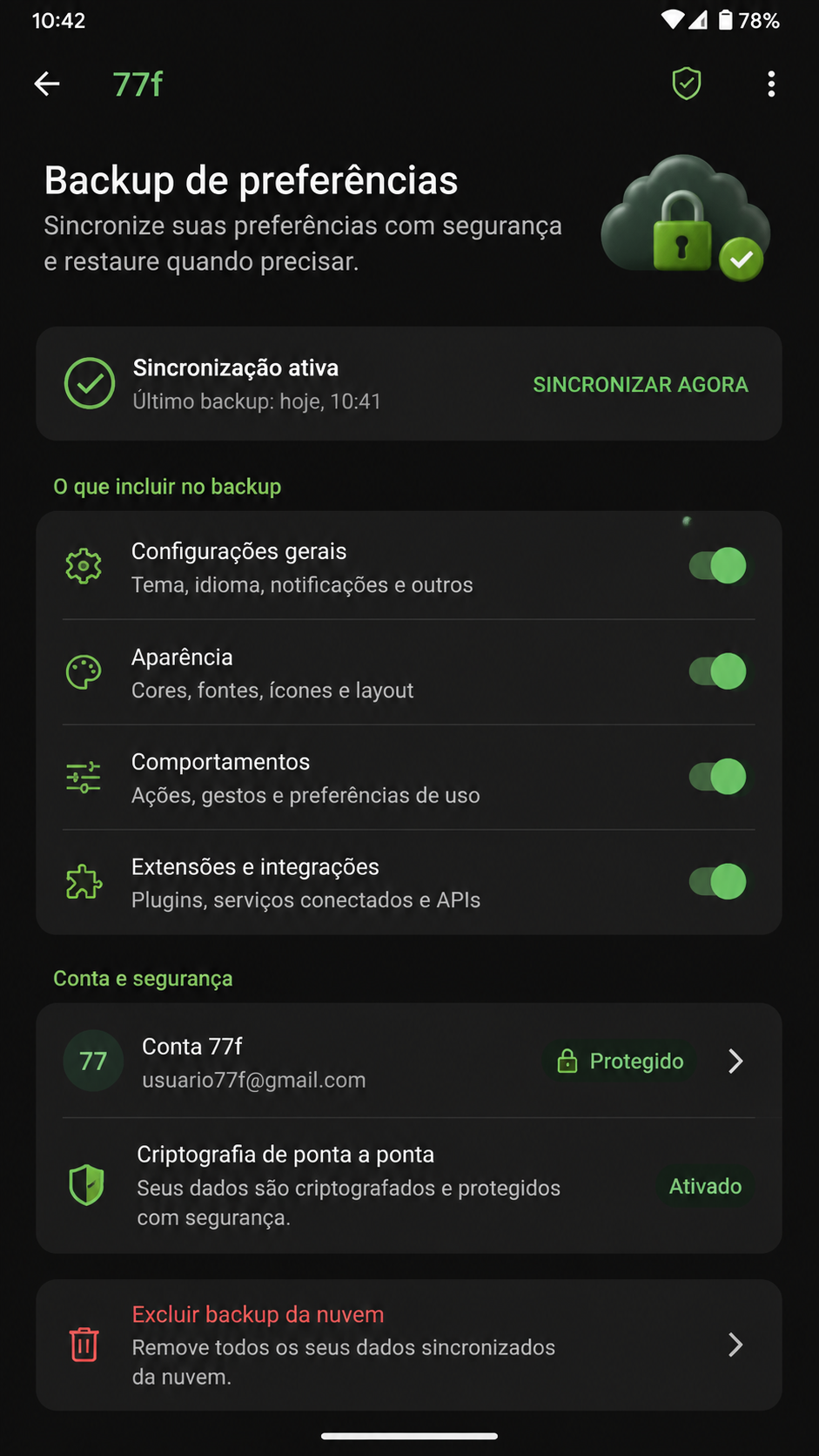 77f screenshot