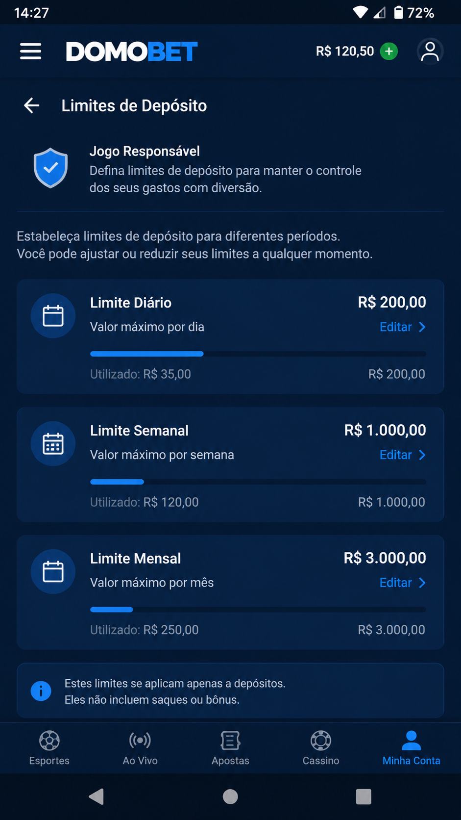 Domobet screenshot